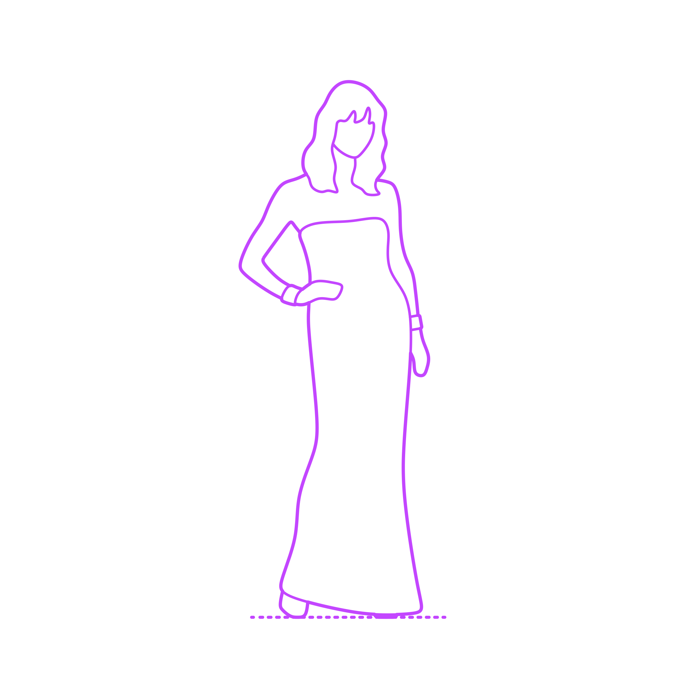 Pop Culture Fashion Models Brooklyn Decker Svg Line Art Free Vectors